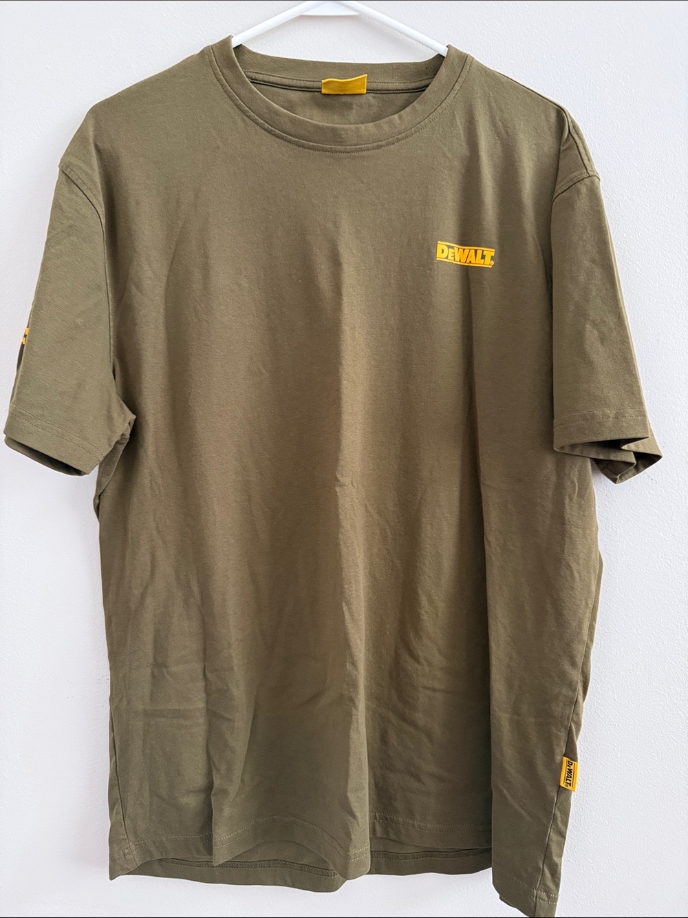 Men's Olive Green Logo T-Shirt